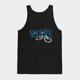 Share The Road by © Buck Tee Originals Tank Top